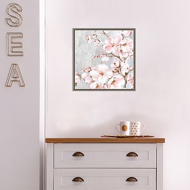 Amanti Art Spring Cherry Blossoms II Framed Canvas Wall Art