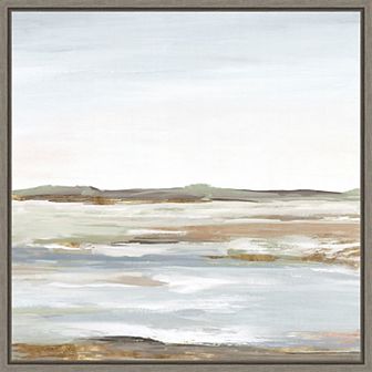 Amanti Art Vastness I Landscape Framed Canvas Wall Art