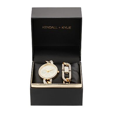 KENDALL & KYLIE Women's Watch & Bracelet Set
