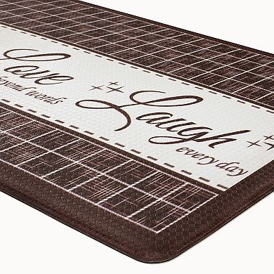 Achim Live, Love, Laugh Anti-Fatigue Mat - 18'' x 30''