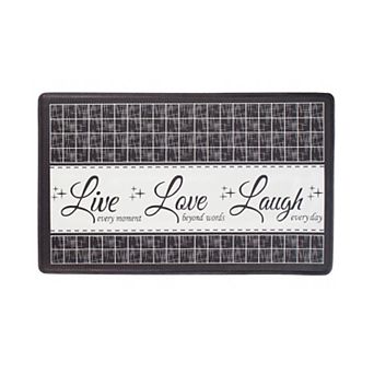 Achim Live, Love, Laugh Anti-Fatigue Mat - 18'' x 30''