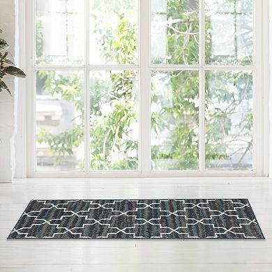 Achim Capri Crosshatch 3-Piece Rug Set