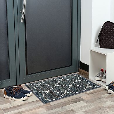 Achim Capri Crosshatch 3-Piece Rug Set