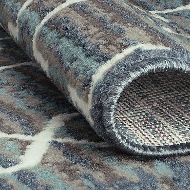 Achim Capri Crosshatch 3-Piece Rug Set