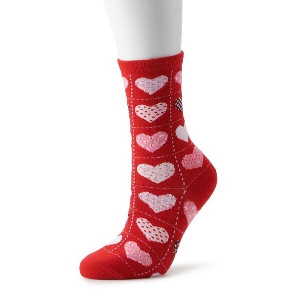 Women's Novelty Valentine's Day Crew Socks