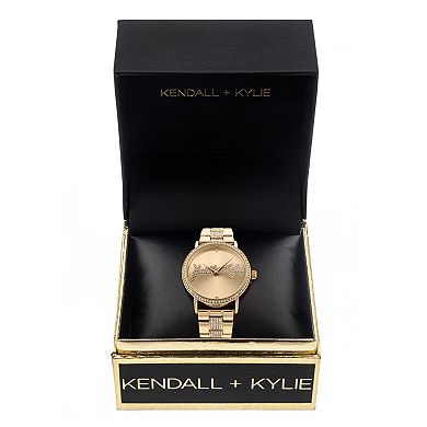 KENDALL + KYLIE Signature Crystal Expansion Band Watch
