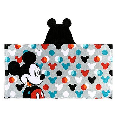 Disney's Mickey Mouse Hooded Kids Towel By The Big One®