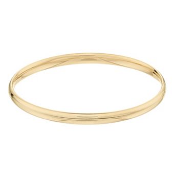 Karat Rush 14k Yellow Gold Bangle Bracelet