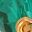 Gold Tone Green