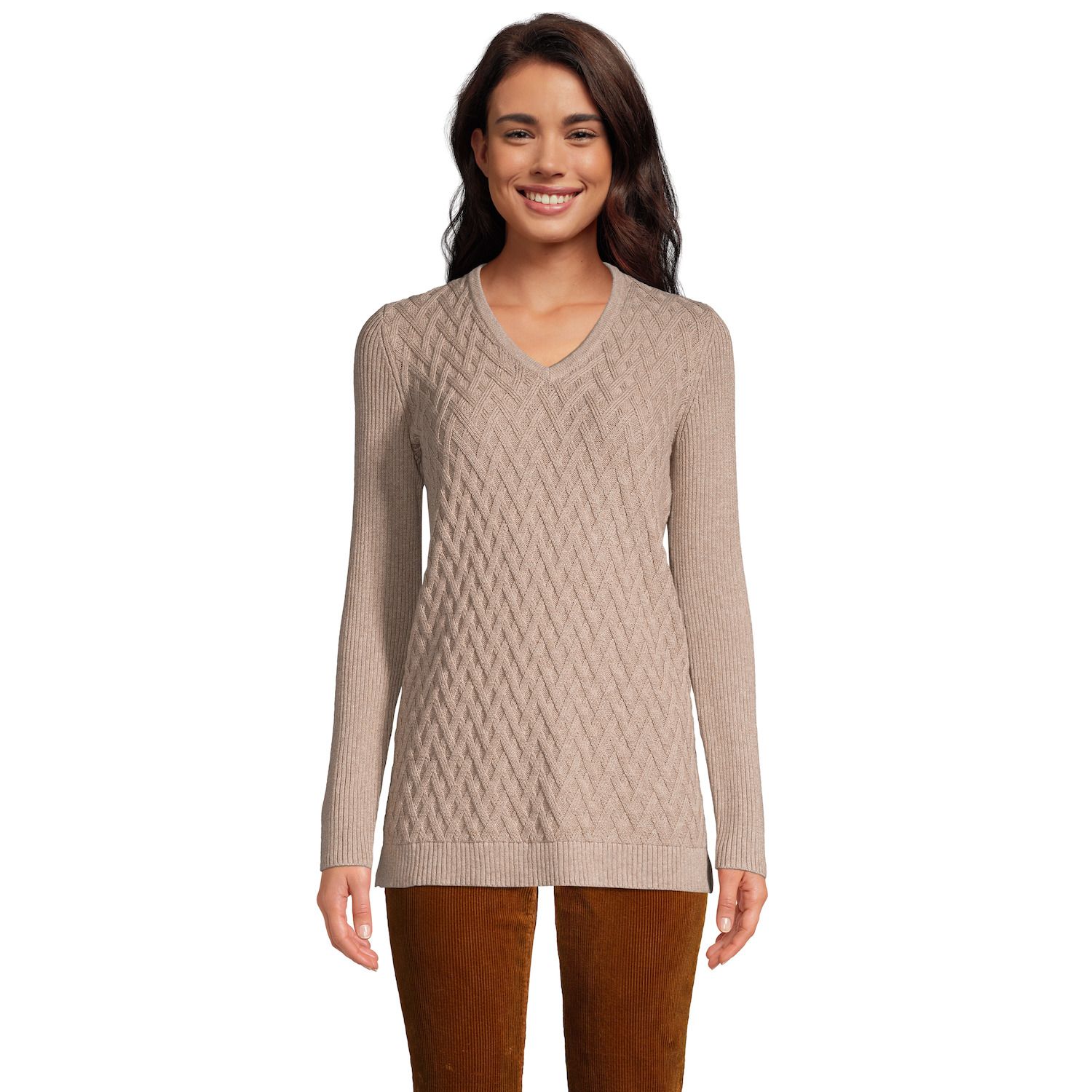 kohls womens v neck sweaters