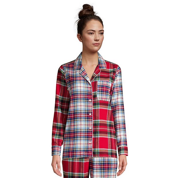 Women's Flannel Pajama Shirt