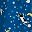 Blue Starry Nght Cow