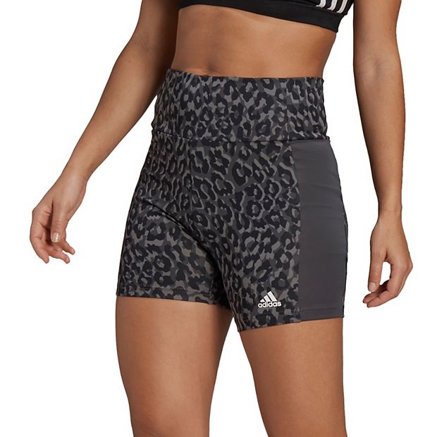 Adidas cheap leopard shorts