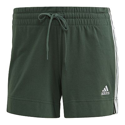 Women s adidas Essentials 3 Stripes Slim Shorts