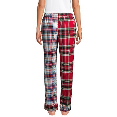 Women s Lands End Women s Flannel Pajama Pants