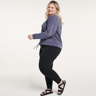 Plus Size FLX Affirmation High-Waisted Ankle Leggings