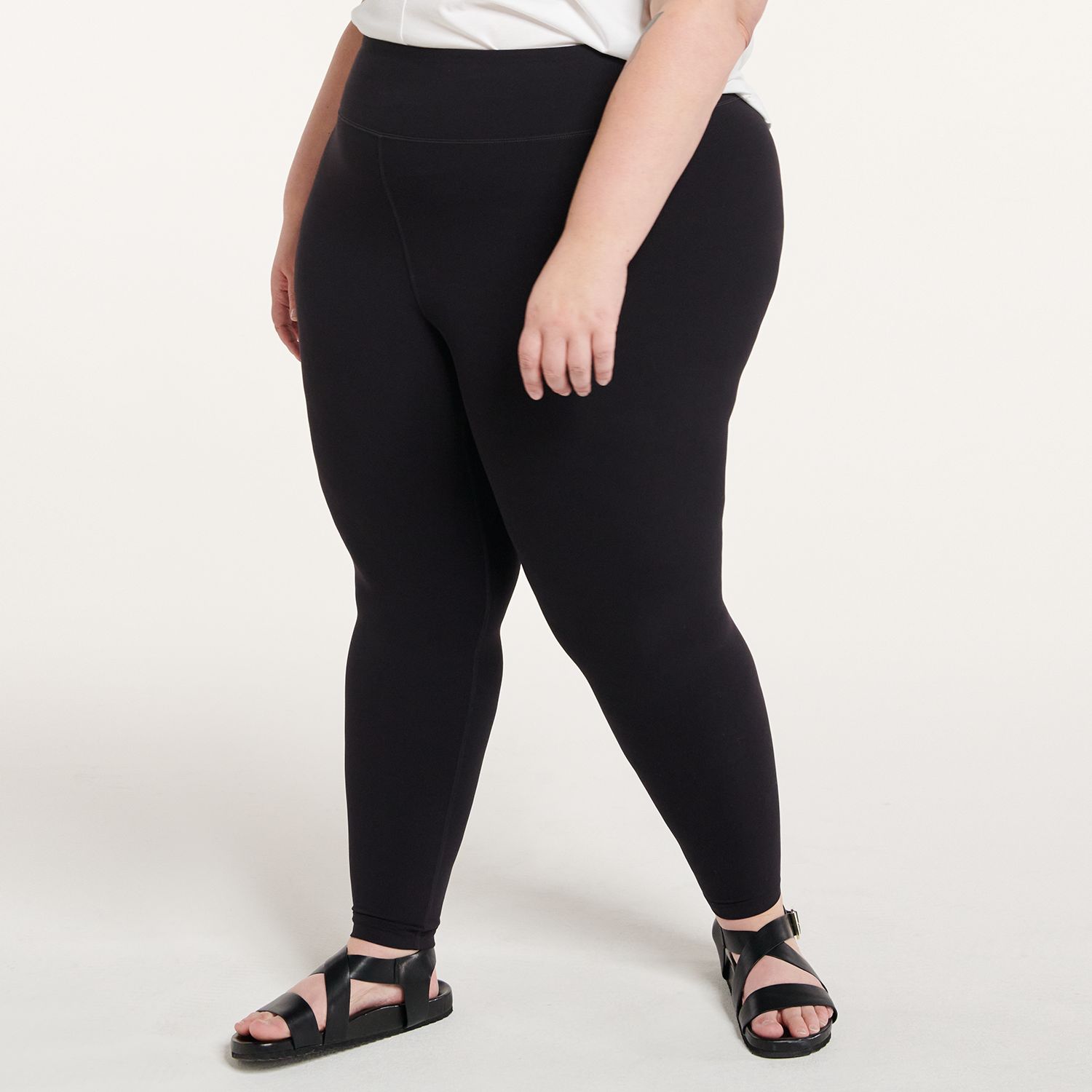 kohls plus size yoga pants