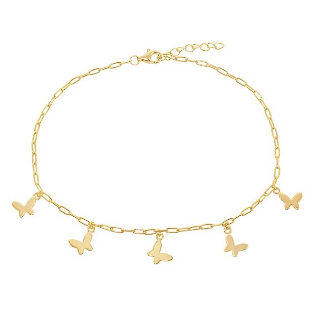 Kohls gold store anklet