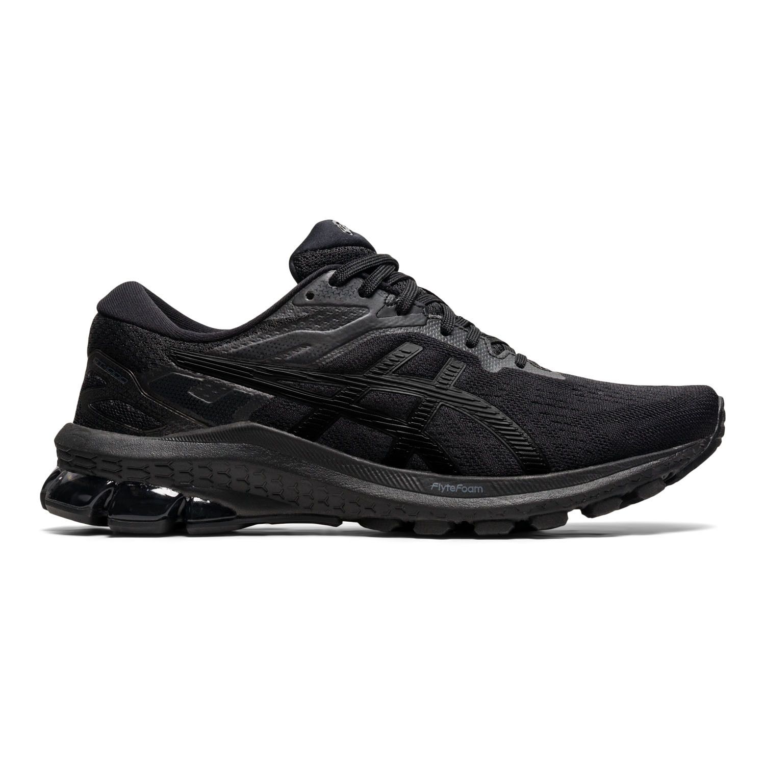 black asics trainers ladies