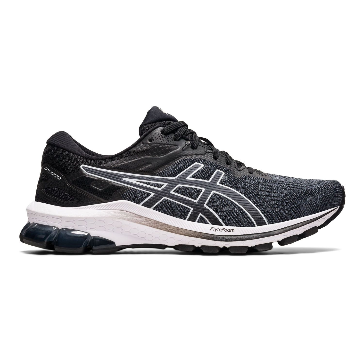 asics black trainers womens