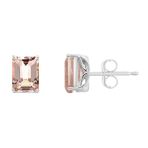 Kohls clearance morganite earrings