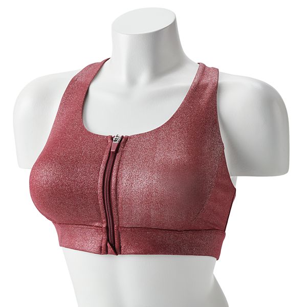 Tek Gear® ZipFront MediumImpact Sports Bra