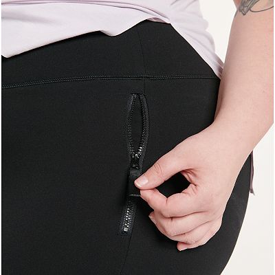 Plus Size FLX Elevate High-Waisted Ponte Pants
