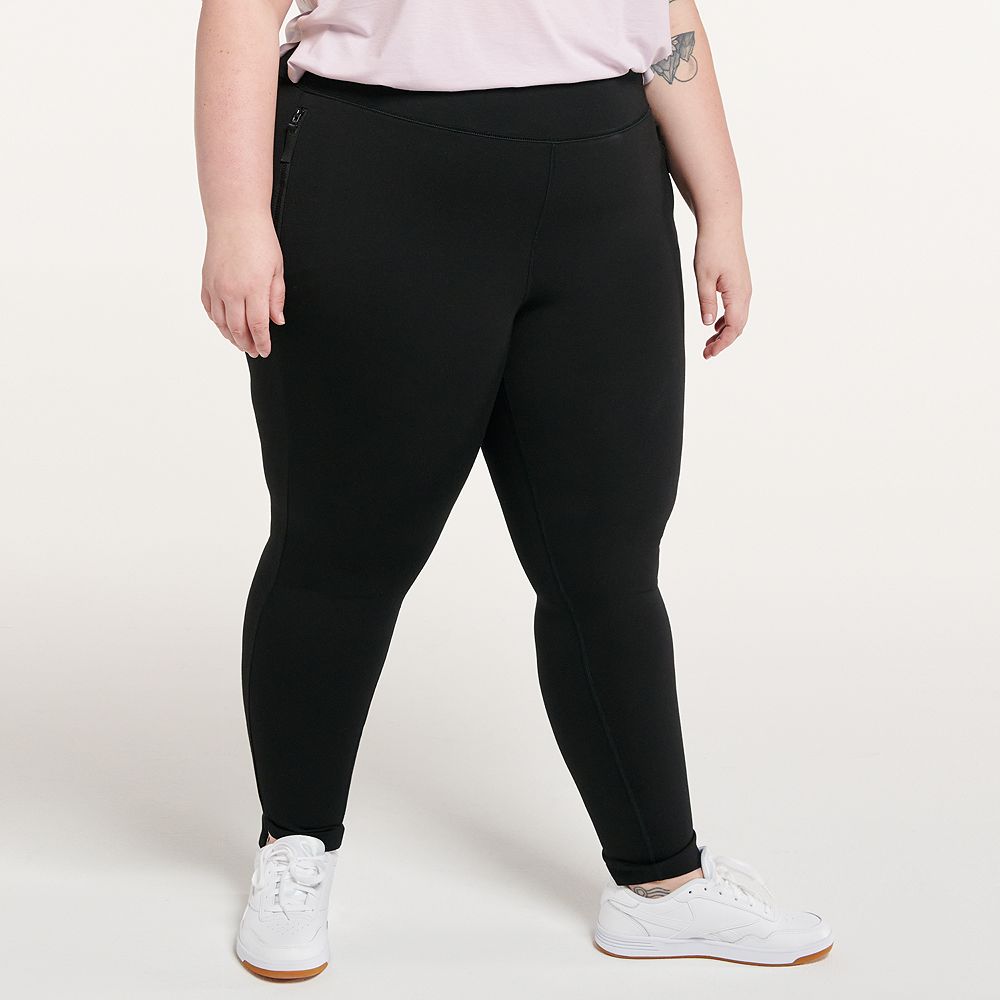 Plus Size FLX Elevate High-Waisted Ponte Pants