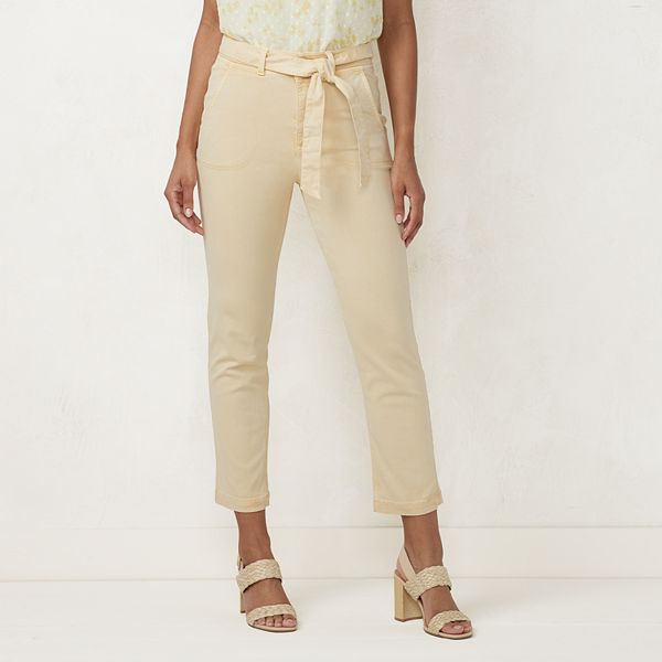 Women's LC Lauren Conrad Super High-Waisted Slim Straight Pants