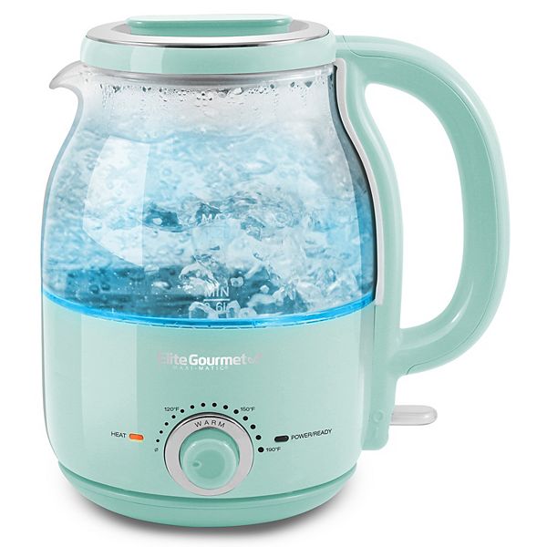 Elite 1.2Liter Electric Glass Kettle