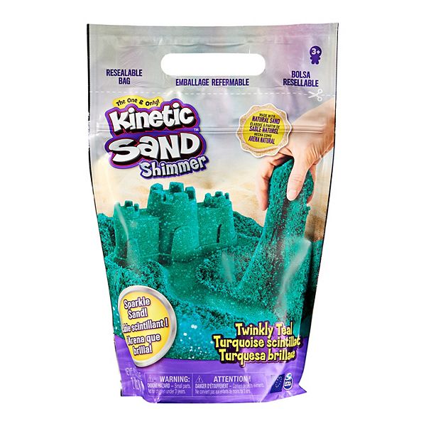 Spin Master Sand 2Pound Twinkly Teal Shimmer Sand