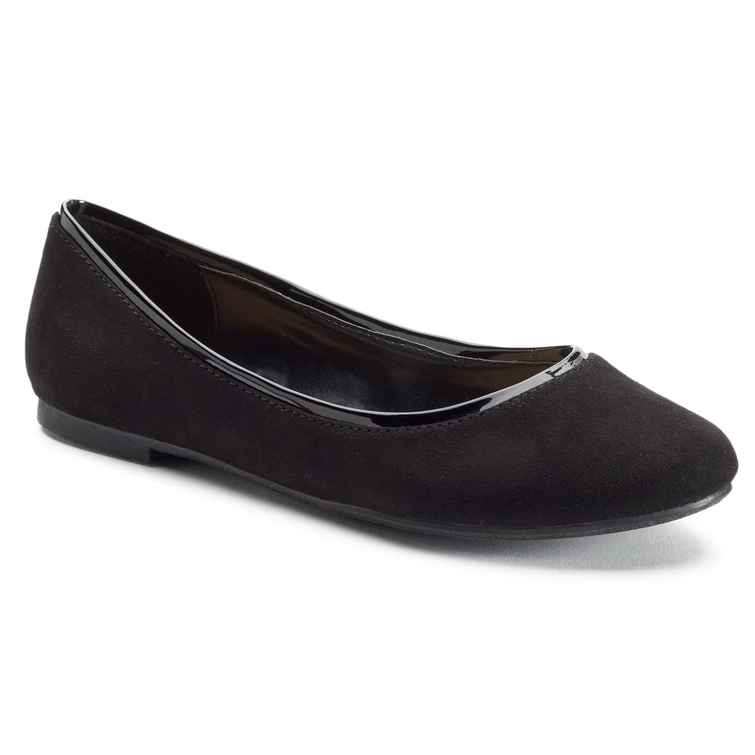 kohls black flats