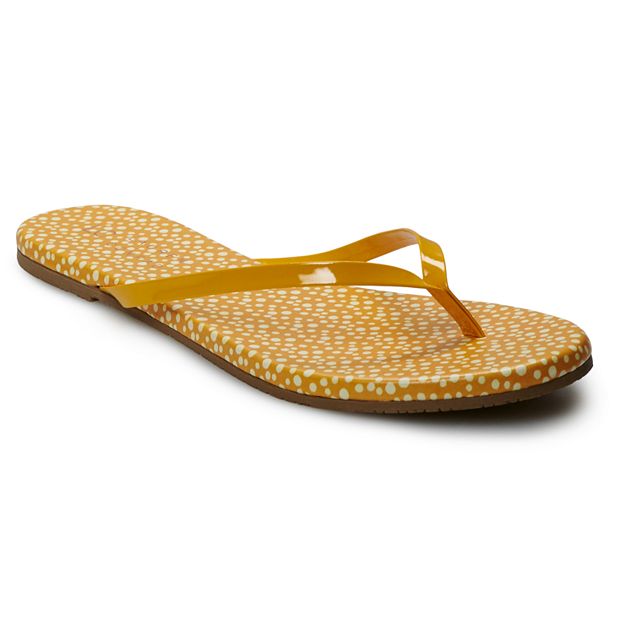 kohls lauren conrad flip flops