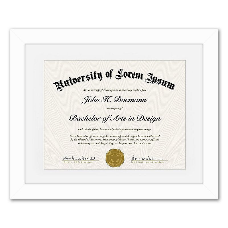 33442832 Americanflat Diploma Frame with Shatter Resistant  sku 33442832