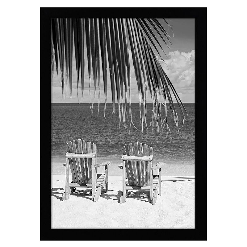Americanflat 13x19 Black Poster Frame - Shatter-Resistant Glass - Hanging Hardware Included
