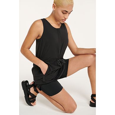 Women's FLX Woven Dress with Built-In Shorts 