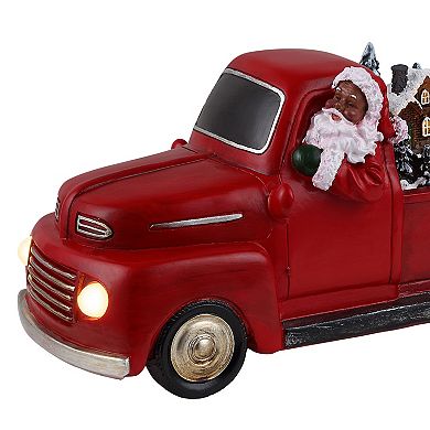 Mr Christmas Santa's Pickup Truck Table Decor