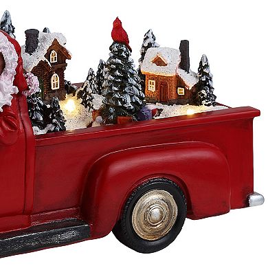 Mr Christmas Santa's Pickup Truck Table Decor