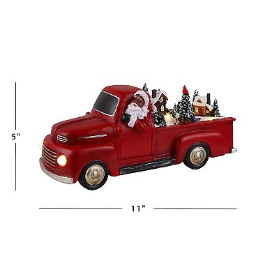 Mr Christmas Santa's Pickup Truck Table Decor