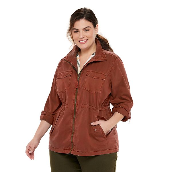 Women's Sonoma Goods For Life® Utility Twill Jacket  Sonoma goods for  life, Twill jacket, Womens utility jacket