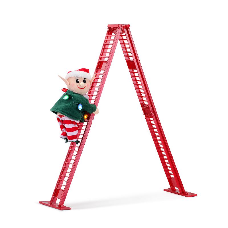 29301898 Mr. Christmas Elf Tabletop Climber Table Decor, Mu sku 29301898