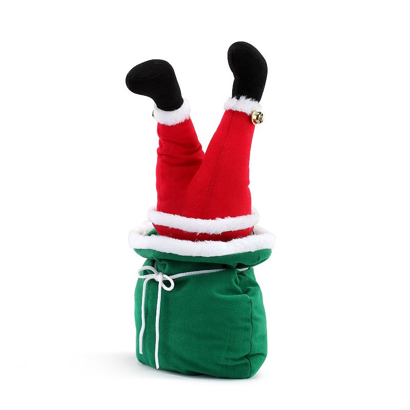 Mr. Christmas 10 Mini Animated Christmas Kickers In Bag Santa Floor Deco
