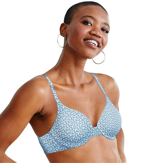 Buy Women's Hanes Non-Padded Underwire T-shirt Bra with Hook and Eye  Closure Online