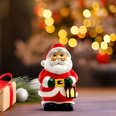 Mr Christmas Light-Up Santa Table Decor