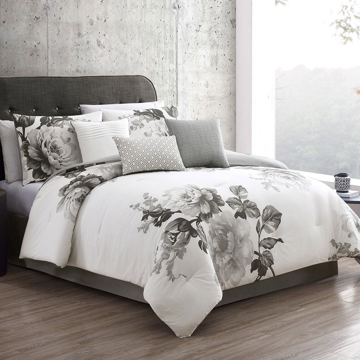 Copripiumino King Size Riverbrook Home 3 Pezzi In Poliestere – Colore Marrone Chiaro Moonstone, Effetto Crespo Morbido E Texture Invitante