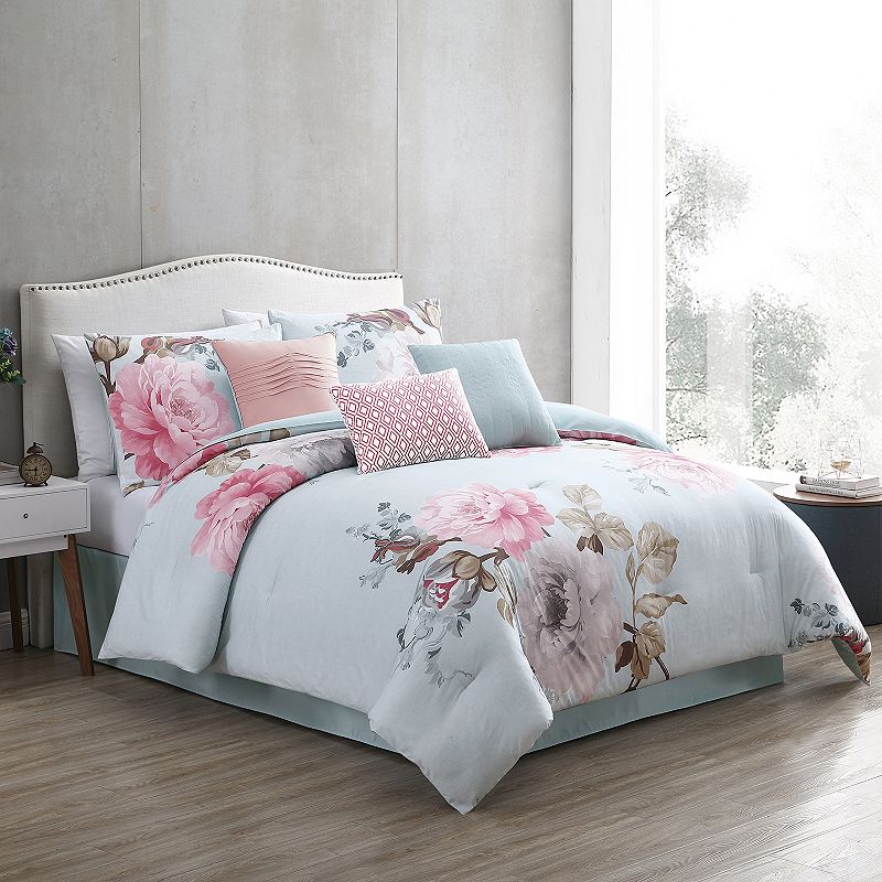 Riverbrook Home Ridgely Comforter Set, Spa Blush