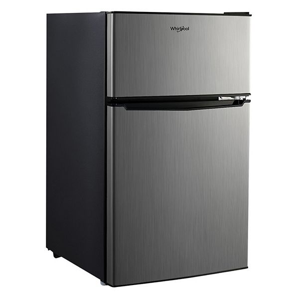 Whirlpool 3 1 Cu Ft Dual Door Compact Refrigerator