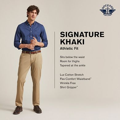 Big & Tall Dockers Straight-Fit Original Khaki All Seasons Tech Pants
