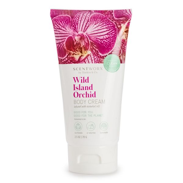 ScentWorx by Slatkin & Co. Wild Island Orchid Travel Body Cream