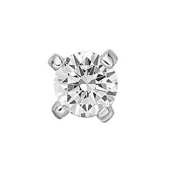 Lila Moon 14k Gold 2 mm Cubic Zirconia Nose Stud